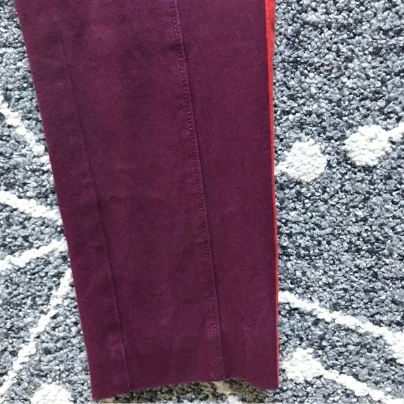 Anthropologie The Essential Slim Side Stripe Trousers EUC Size 0 - Picture 11 of 12